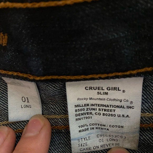 Slim Bootcut Darkwash - Picture 3 of 3